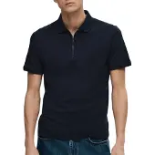Selected T-Shirt 'SLHFave' bleu marine
