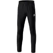 Erima Pantalon de sport noir / blanc