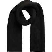 Superdry Vintage Ribbed Scarf Noir Femme