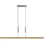 HerzBlut Lampe suspendue Leonora 160 cm - chêne huilé