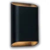 Artdelight Applique murale Diaz S Noir