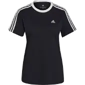 Adidas 3 Stripes Bf Short Sleeve T-shirt Noir XS / Regular Femme
