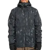 Quiksilver Mission Printed Jacket Gris S Homme