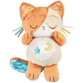 Vtech Sweet Dreams Kitten Sleep Plush Spanish Version Beige Enfants