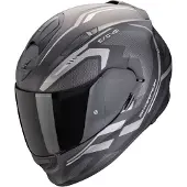 Scorpion -491 Casque Kripta (Noir Mat/Argent, L (59/60))