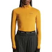 Craft Core Gain Long Sleeve Base Layer Jaune M Femme
