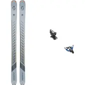 SCOTT - Packs skis de randonnée - Skis de randonnée - Pack WS Superguide 88 2025 pour Femme en Bois - Gris