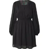 Scotch & Soda Balloon Long Sleeve Short Dress Noir 40 Femme