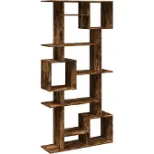 vidaXL Bibliothèque chêne fumé 92x29x188 cm bois d'ingénierie
