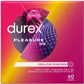 Durex - Préservatifs Pleasure Me (boîte de 40)