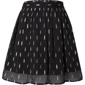 About You Jupe 'Liv' gris argenté / noir