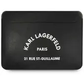 Karl Lagerfeld Sleeve Klcs133Rsgsfbk 13Czarny/Black Saffiano Rsg