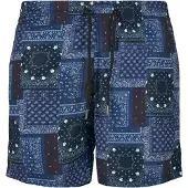 Urban Classics Shorts de bain bleu marine / bleu clair / bleu foncé / blanc