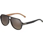 BOSS Lunettes de soleil '1507/S' marron châtaigne / noir