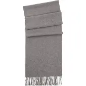 Gant pour homme. 9920203 Écharpe en laine grise (OSFA), Casuel, Classique