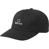 Brixton Casquette 'ALPHA' noir / blanc