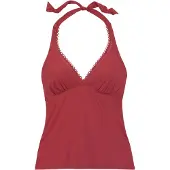s.Oliver Haut de tankini rouge sang