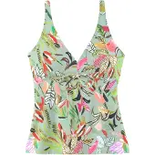 s.Oliver Tankini 'Herbst' olive / rose / rouge sang / noir