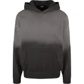 Urban Classics Sweat-shirt 'Sun' gris foncé / noir