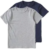 Minymo T-Shirt bleu / gris basalte