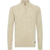 Blend Pull-over 'Danovan' beige chiné / marron / argent