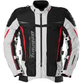 Furygan JACKETS MONTROC Black-Pearl-Red