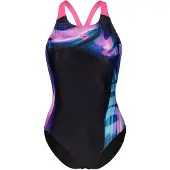 Arena Maillot de bain 'DREAMHLINE' bleu / vert / violet / rose / noir