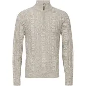 Blend Pull-over 'Zotem' marron / blanc cassé