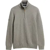 Superdry Pull-over gris chiné