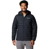 Columbia Veste outdoor 'Powder Lite II' bleu marine / blanc