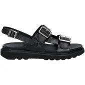 Kickers Sandales plates NEOSUMMER femmes - Noir - 36