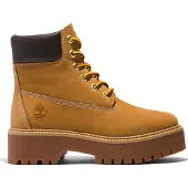 Timberland Bottines à lacets 'Stone Street 6-Inch' cognac / brun foncé / noir