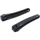 Miranda Jeu de manivelles (gauche et droite) Delta S pour Shimano Steps - avec 165mm de manivelle - Noir