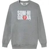 Puma Som-hi Girona Sweatshirt Gris S Homme