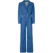 Pepe Jeans Combinaison ' JOANNA ' bleu denim / marron