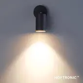 HOFTRONIC™ - Applique murale inclinable IP44 Douille GU10 Noir