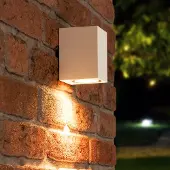 HOFTRONIC™ - Applique murale LED 4W 345lm 2700K IP65 Blanc Dimmable GU10