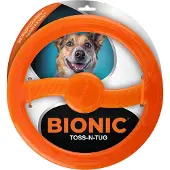 Bionic Anneau Toss-N-Tug Ø 22,7 cm, jouet pour chien