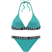 Elbsand Bikini menthe / noir / blanc