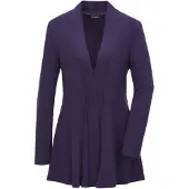 Goldner Cardigan bleu violet