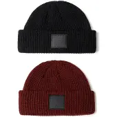 MINOTI Bonnet bordeaux / noir