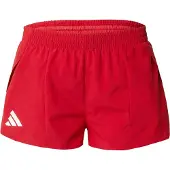 Adidas Pantalon de sport 'Adizero' rouge / blanc