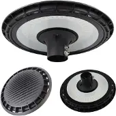 Luxula Lampadaire LED LX800112, rond, 120W, 12000lm, 3000K, IP65