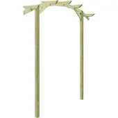 vidaXL Pergola de jardin en bois de pin imprégné 180x210x40 cm