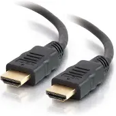 C2G 2m High Speed HDMI Cable with Ethernet - 4K - UltraHD - Câble HDMI avec Ethernet - HDMI mâle pour HDMI mâle - 2 m - noir - pour Microsoft Surface Hub 2S 50