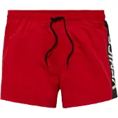 Venice beach Shorts de bain rouge / noir / blanc