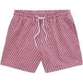 Venice beach Shorts de bain rouge sang / blanc