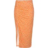 Vivance Jupe '' orange / blanc