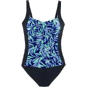 Vivance Maillot de bain modelant bleu / vert / blanc