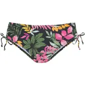 Vivance Bas de bikini mélange de couleurs / noir